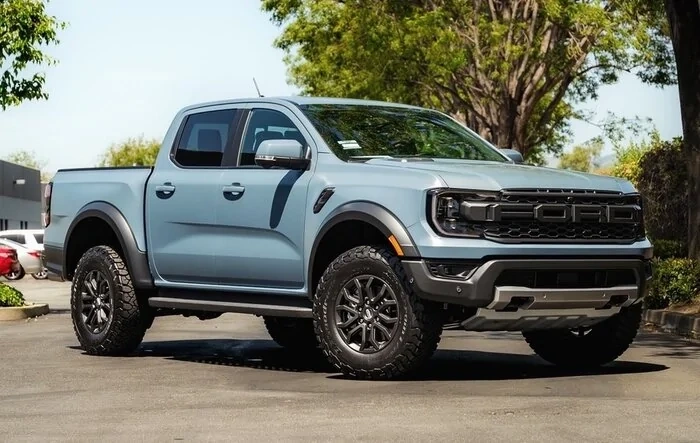 2024 Ranger Raptor Azure Grey with STEK Matte Wrap and IGL Ceramic Coating