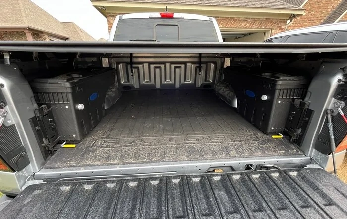 My 2024 Ranger XLT FX4 w/ tow hitch, bed swing tool boxes, bed mat, soft bed cover, throttle controller & more