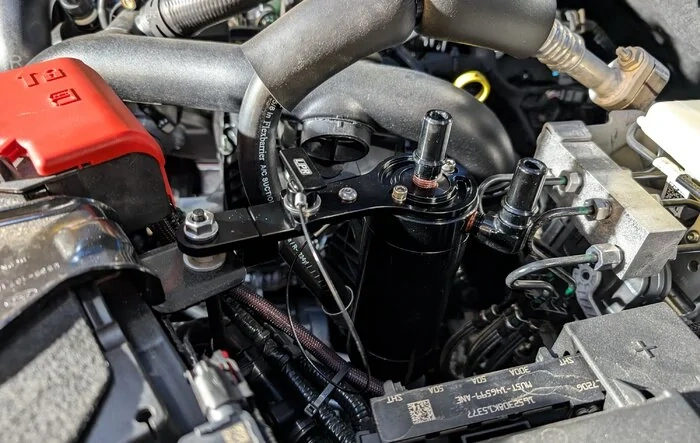 UPR single valve catch can installed on 2024 Ranger Raptor