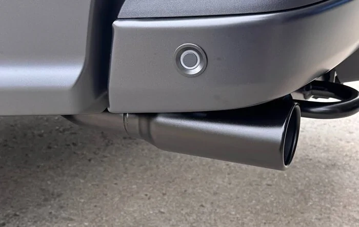 Spray Painted my exhaust tips
