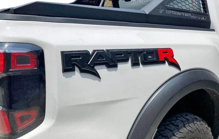 FORD RANGER RAPTOR - 3D EMBOSSED EMBLEM SIDE TUB