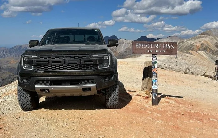 First Ranger Raptor up Imogene Pass, maybe?
