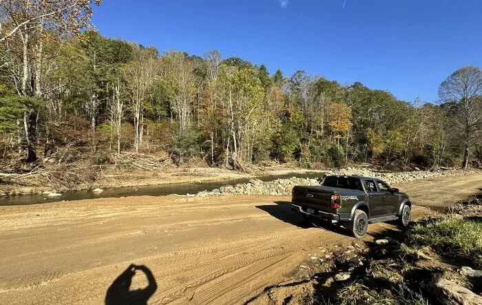 Ranger Raptor helping in W. NC post-hurricane