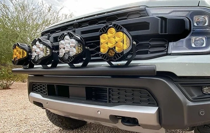 Ranger Raptor Front Light Mount Kit by Foutz Motorsports