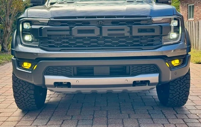 Diode Dynamics SSC1 Yellow Fog Lights installed