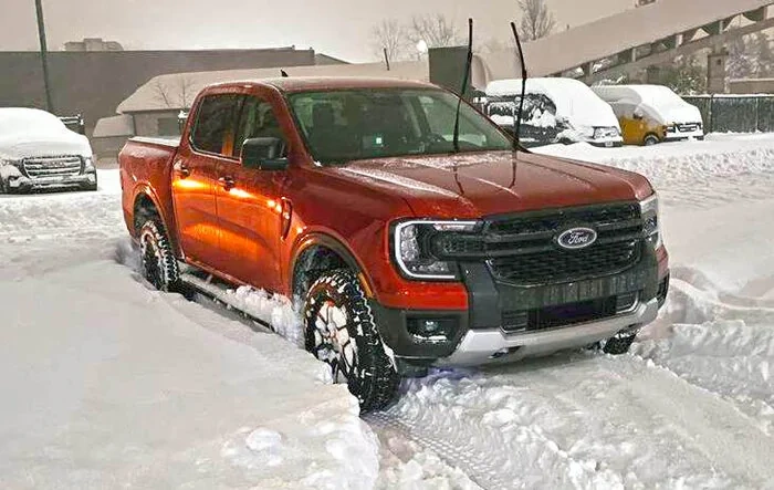 Snow Mobile: FX4 XLT on stock tires is a beast