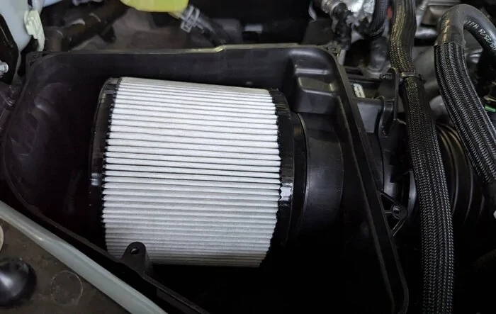S&B performance filter for the 2.3 Ranger installed