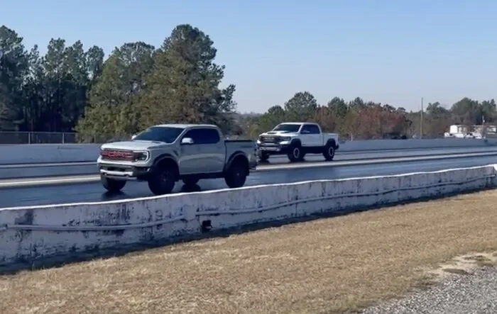 How to gap a TRX with a tuned Ranger Raptor (drag race)