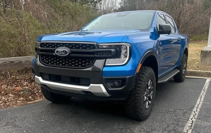 Leveled 2024 Ranger XLT with 1" inch spacers