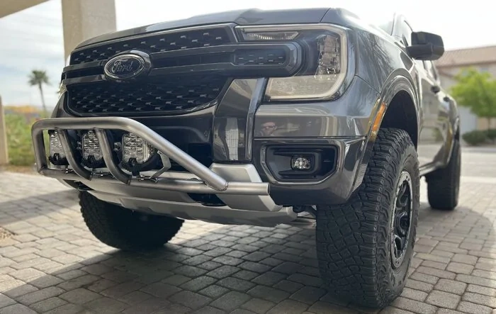 Prerunner bolt-on bumper fabricated DIY