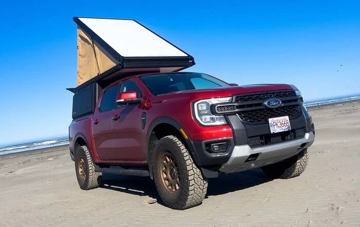 Red 2.7 Lariat Overland Build - Dobinsons Lift, Super Pacific Camper...