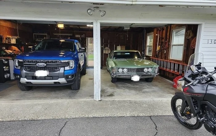 What's in the garage besides your Ranger