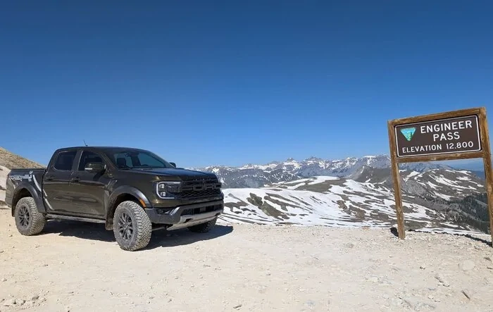 Alpine loop in a 99% stock Ranger Raptor. Awesome.
