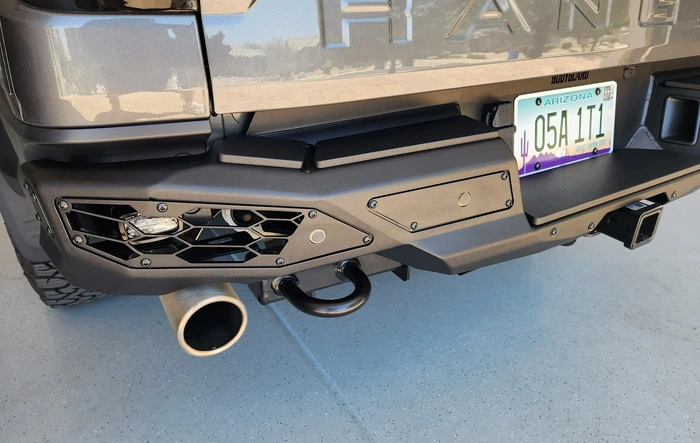 BodyGuard Rear Bumper Installed.