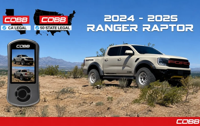 CARB APPROVED!!! 50 State! 2024 - 2025 Ranger Raptor - COBB Accessport!