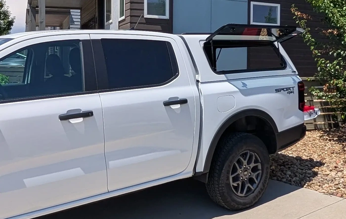 A.R.E. CX Truck Cap Installed - Specs Included