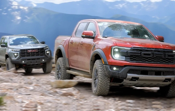 2026 Ford Ranger Raptor vs 2024 GMC Canyon AT4X - Detailed Comparison