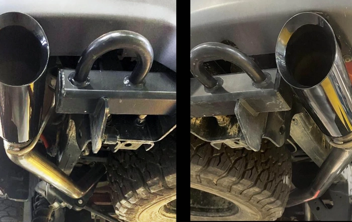Ranger Raptor Extreme Exhaust System by Borla - released by Ford Performance Parts