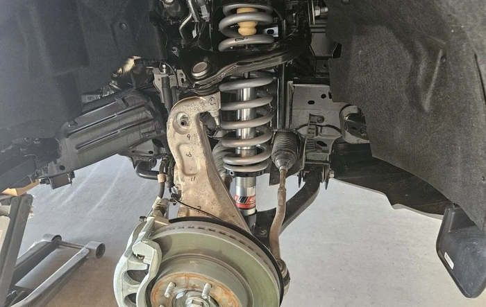 Eibach Struts Installed!