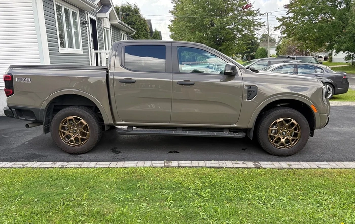 Bronze Bronco Wheels on my 25 XLT FX4