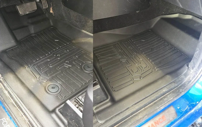 TripleAliners floor mats installed review. Great product