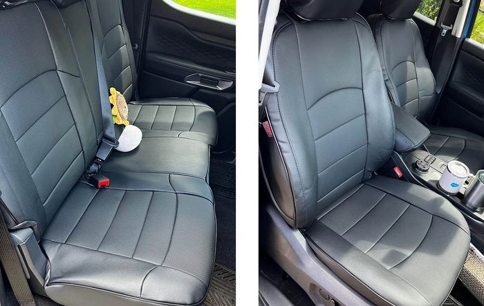 EKR Seat Covers installed on2024 XLT FX4 4WD - photos & review