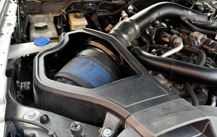 Donaldson Volant PowerCore air filter + S&B intake (it fits)
