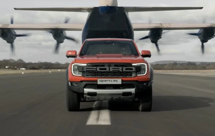 Ranger Raptor Ad Featuring "Epic Bad-Ass Professional Stunt Drivers"