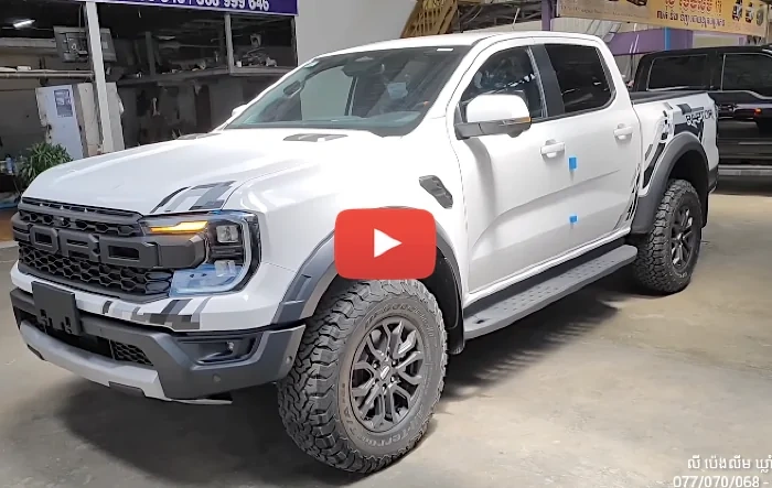 Video: White Ranger Raptor Walkaround (Thailand)