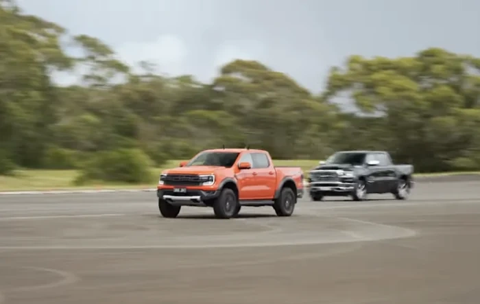 2024 Ranger Raptor Drag Racing vs Ram TRX & Other Pickup Trucks [Australia]
