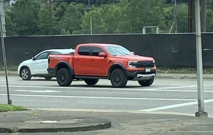 Code Orange Ranger Raptor spotted in my town (West VA)!!