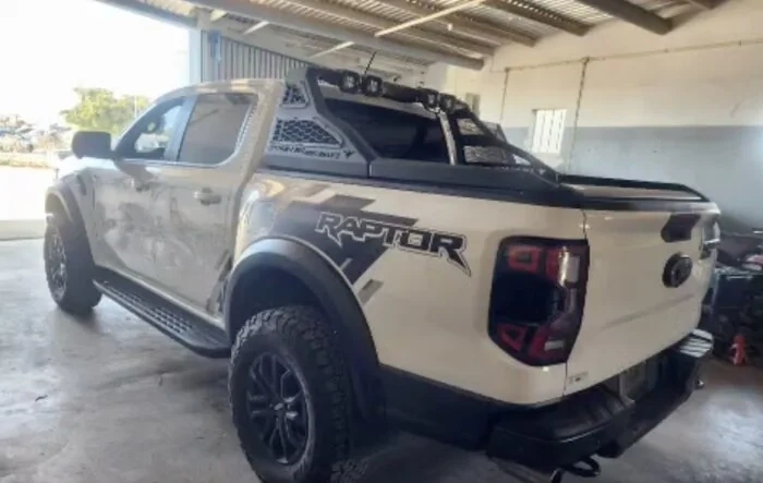 Rollbar / Sports Bar / Chase Rack installed on 2024 Ranger Raptor next gen