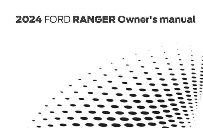 2024 Ranger Owner's Manual Now Available [PDF]