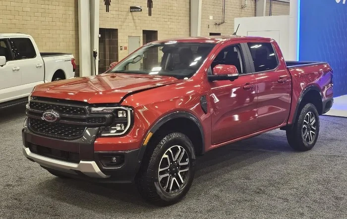 Checked out 2024 Ranger Lariat @ OKC Auto Show