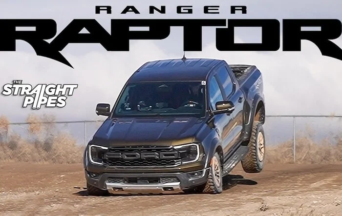 Cool Video Jumping a 2024 Ranger Raptor :) - The Straight Pipes Review