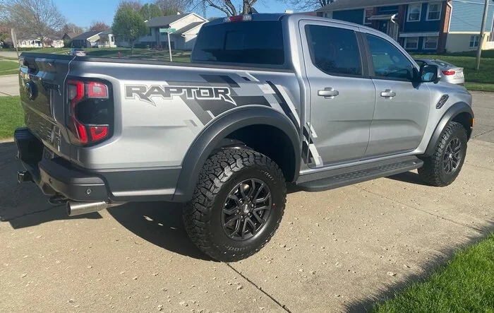 Finally arrived home: 2024 Ranger Raptor Iconic Silver Metallic