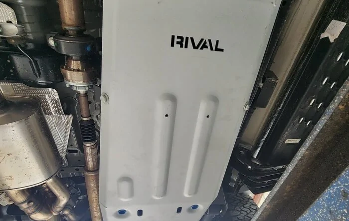 RIVAL skid plates installed on my 2024 Ranger Raptor